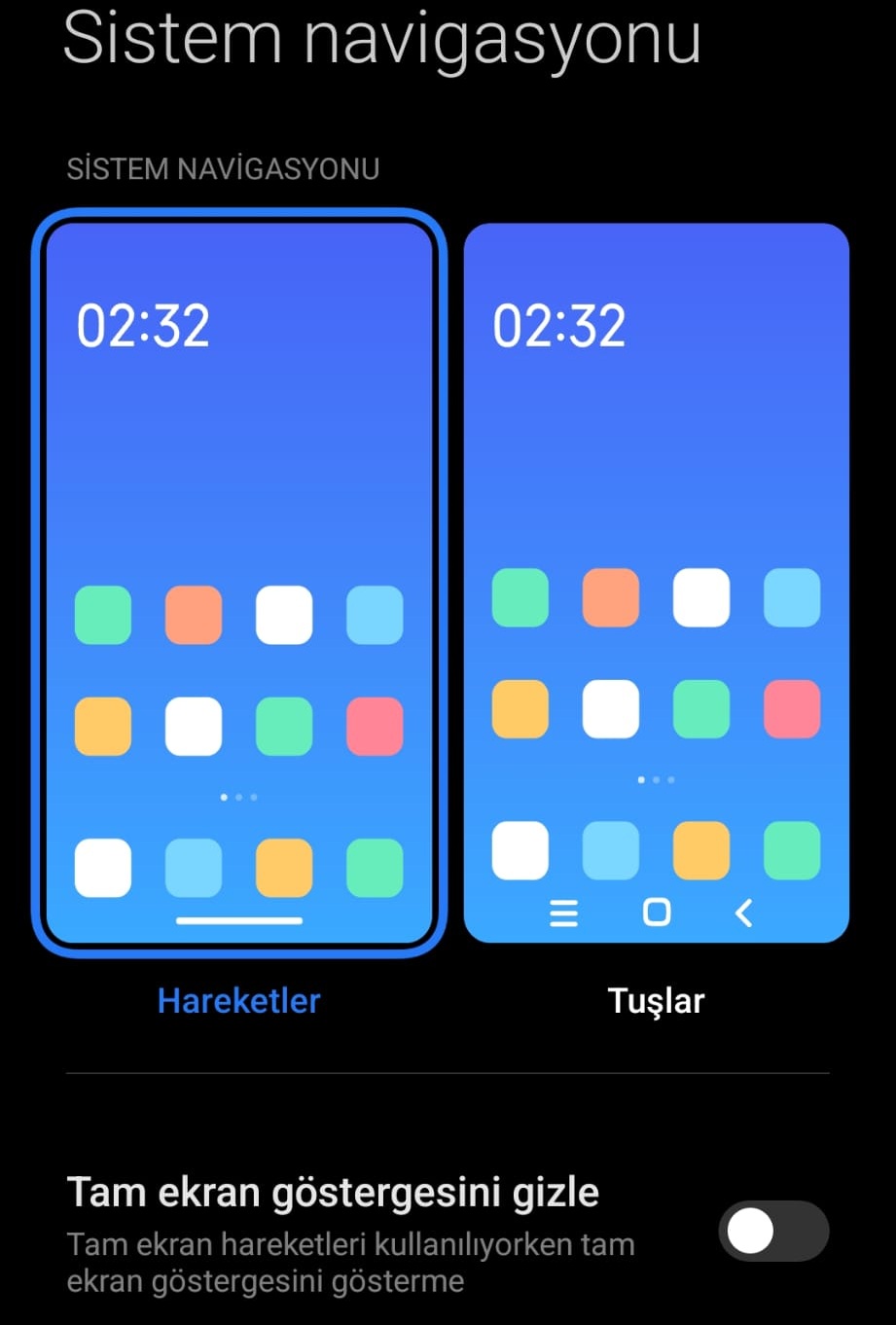 Yüksek Parlaklık Ayarları